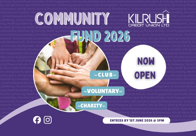Kilrush Credit Union Launches 2026 Community Fund